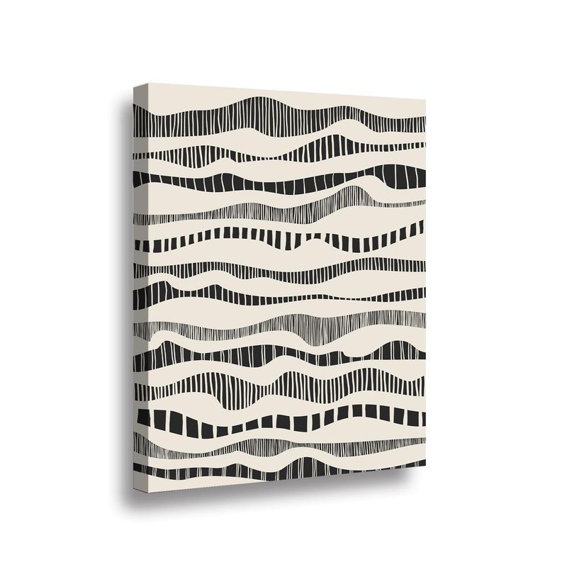 RETELA - Canvas Frenesí Lineal - Multicolor - 70x50 cm