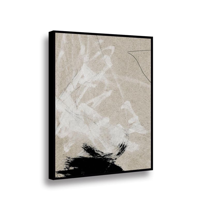 RETELA - Canvas Fury of Brushstrokes - Multicolor - Enmarcado