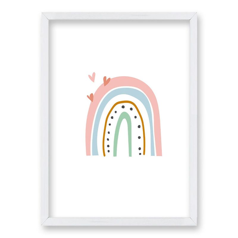 RETELA - Cuadro Mobil II - Blanco - 70x50 cm