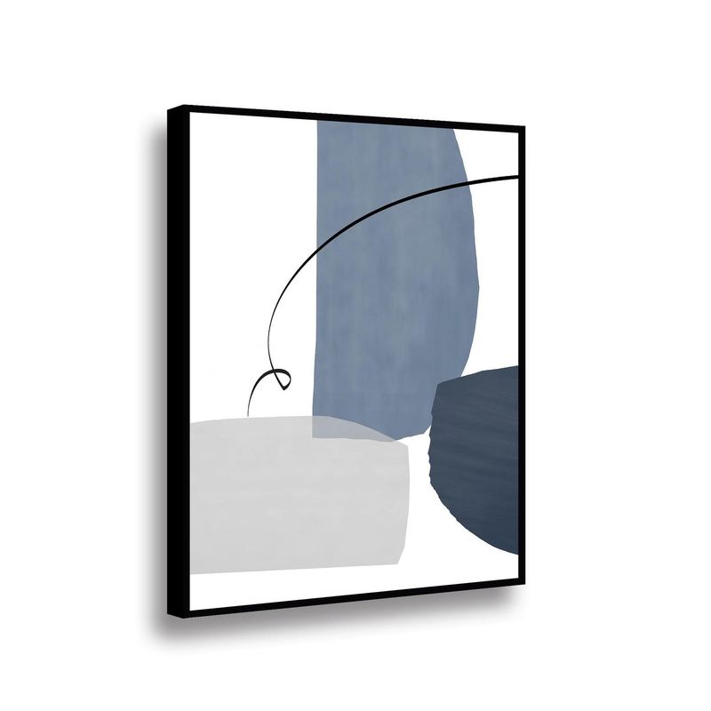 RETELA - Canvas Elegancia Geométrica - Multicolor - Enmarcado
