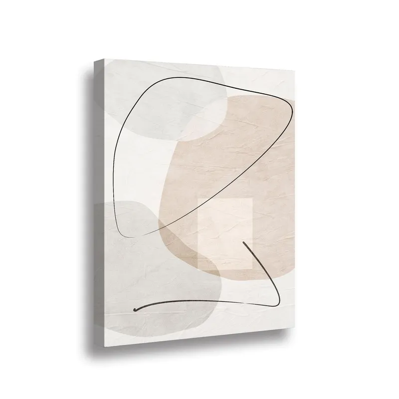 RETELA - Canvas Fragmentos y Líneas IV - Multicolor - 70x50 cm