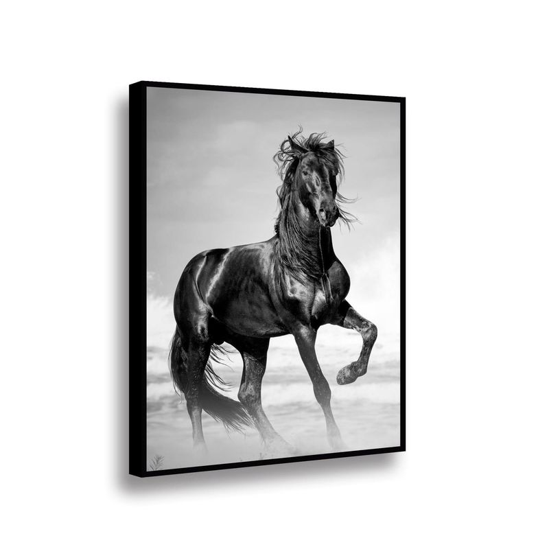 RETELA - Canvas Luz y Sombra - Multicolor - Enmarcado