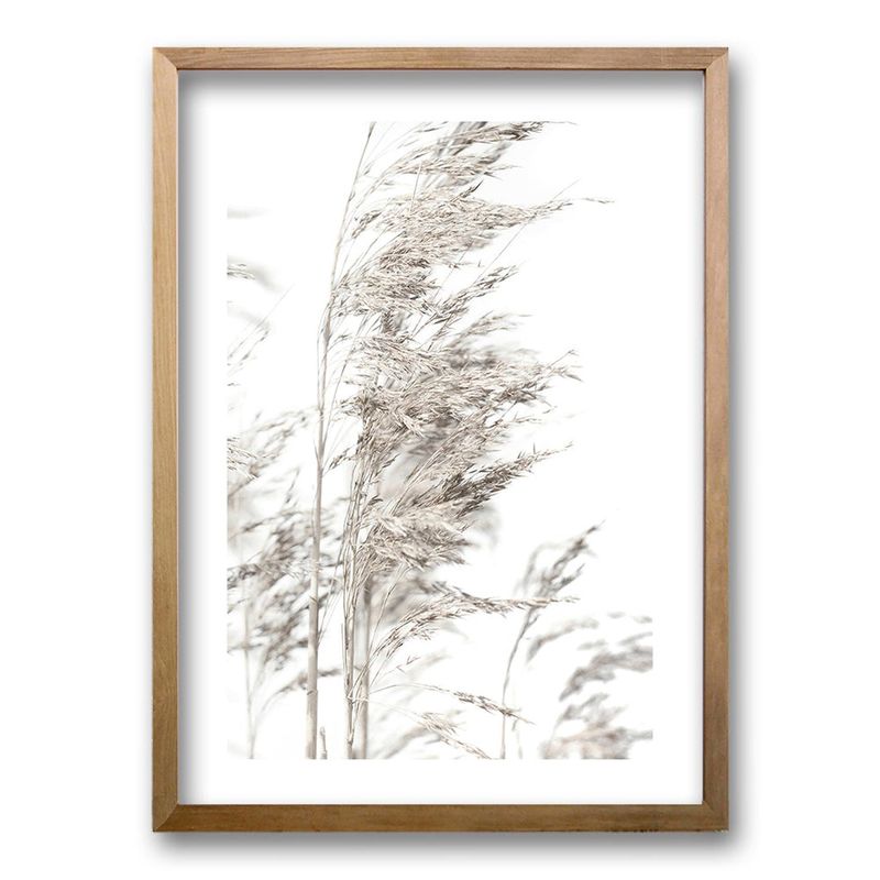 RETELA - Cuadro Trigo II - Cafe - 70x50 cm