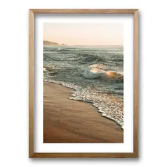RETELA - Cuadro Orilla de Mar I - Cafe - 50x35 cm