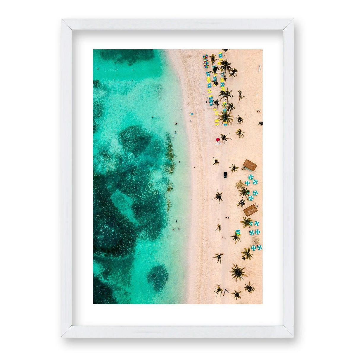 RETELA - Cuadro Oceano - Negro - 40x30 cm