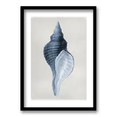 RETELA - Cuadro Blue Shell - Negro