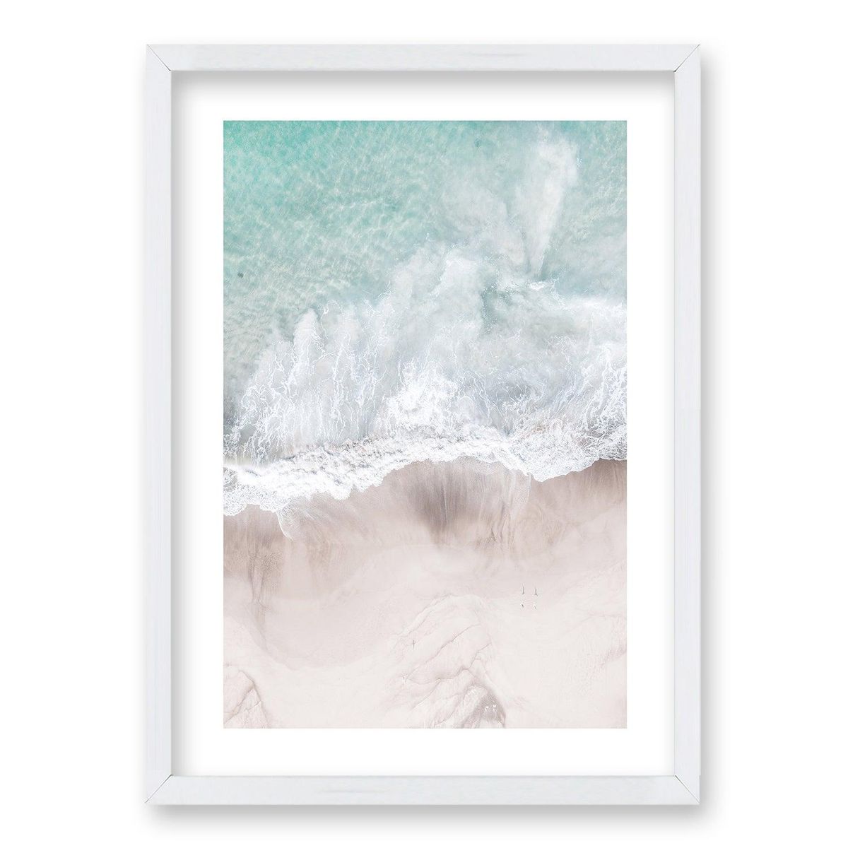 RETELA - Cuadro Tranquilidad Costera II - Blanco