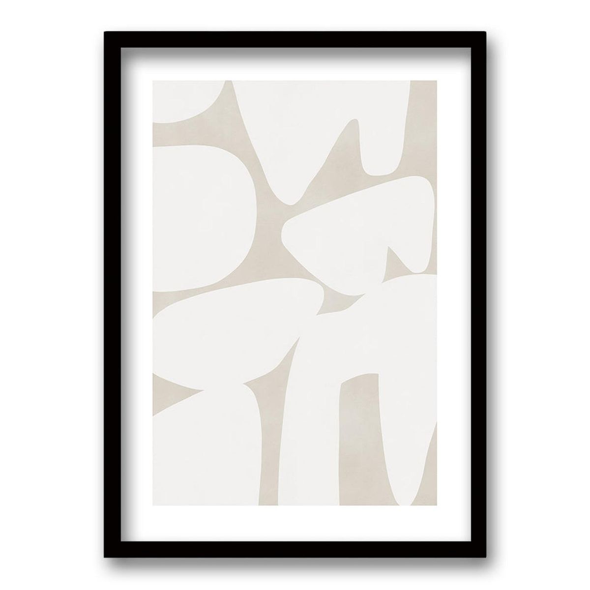 RETELA - Cuadro Muelle II - Negro - 70x50 cm