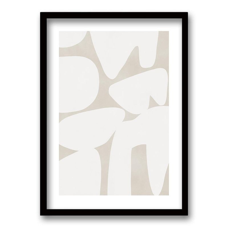 RETELA - Cuadro Muelle II - Negro - 70x50 cm