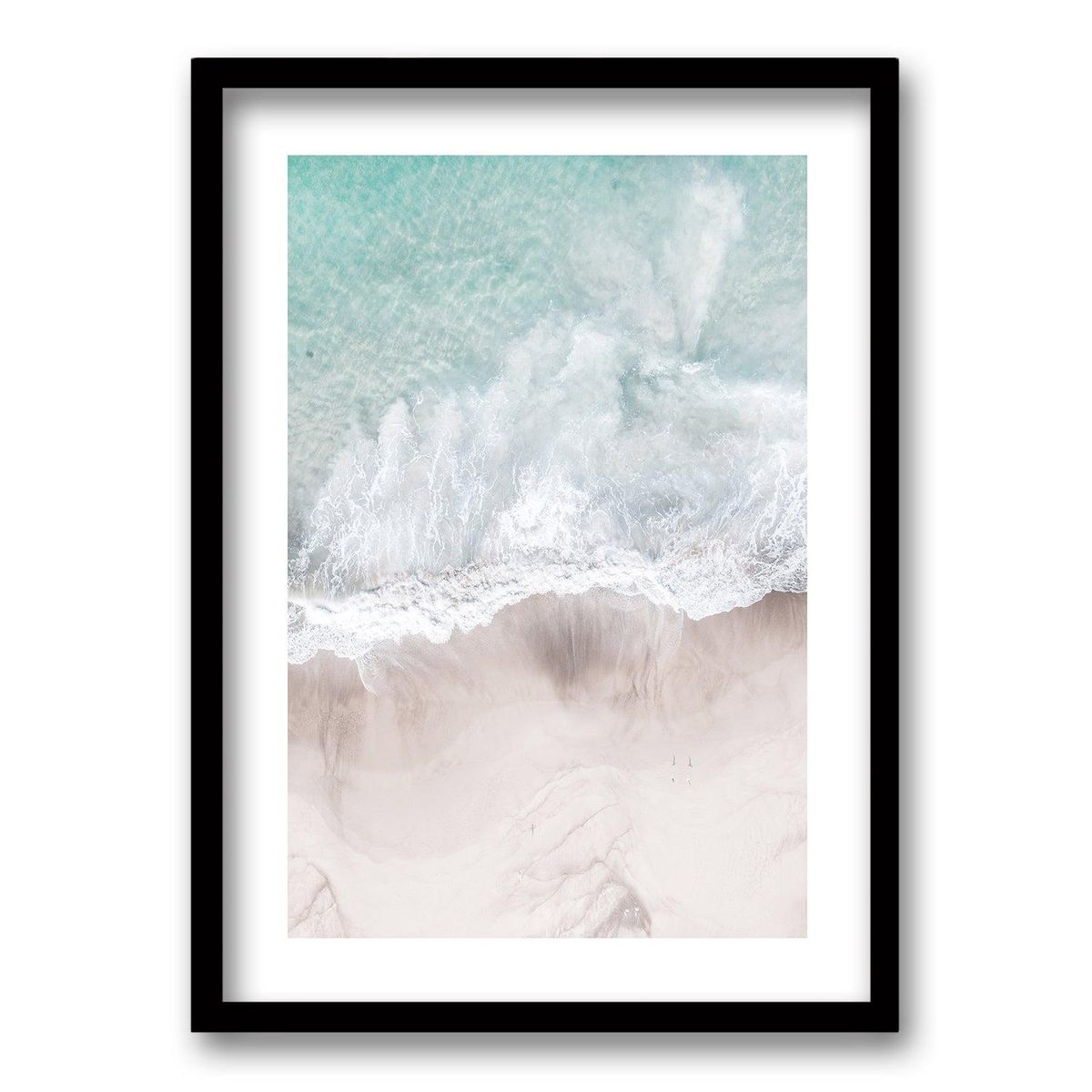 RETELA - Cuadro Tranquilidad Costera II - Negro