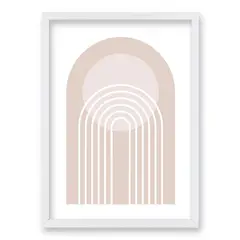 RETELA - Cuadro Arco I - Blanco - 50x35 cm