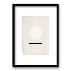 RETELA - Cuadro Aro III - Negro - 70x50 cm