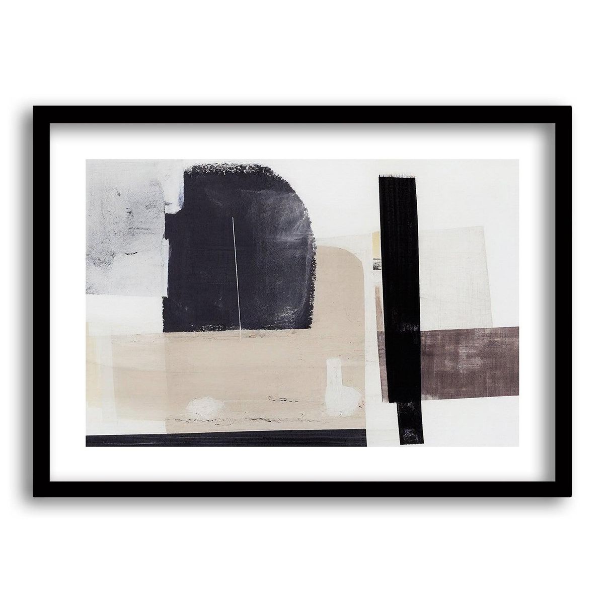 RETELA - Cuadro Orden a Caos - Negro