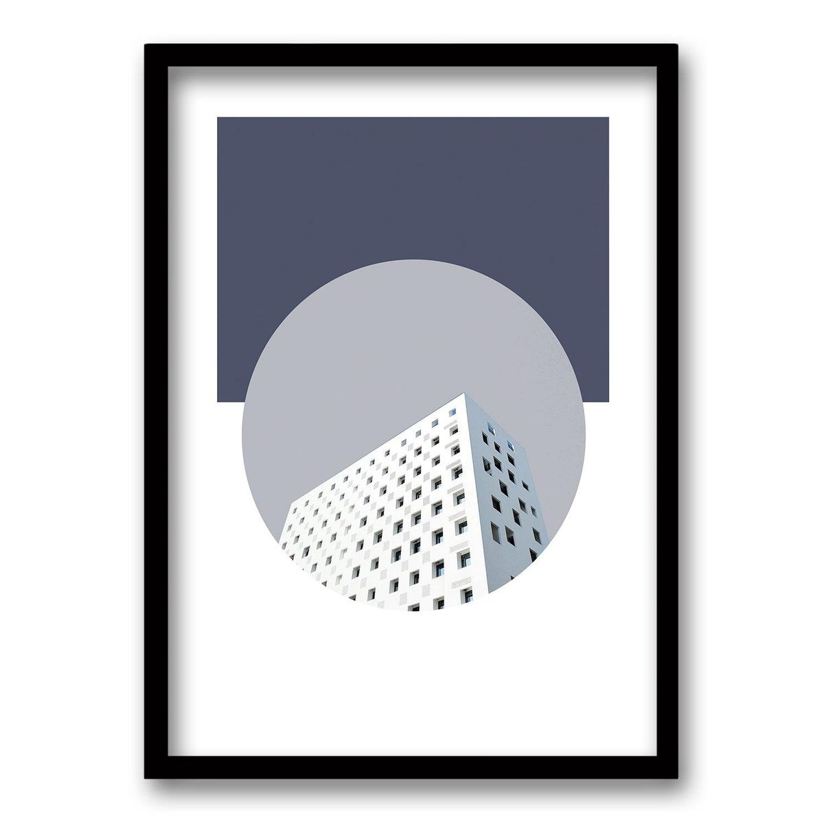 RETELA - Cuadro Matices Urbanas - Negro