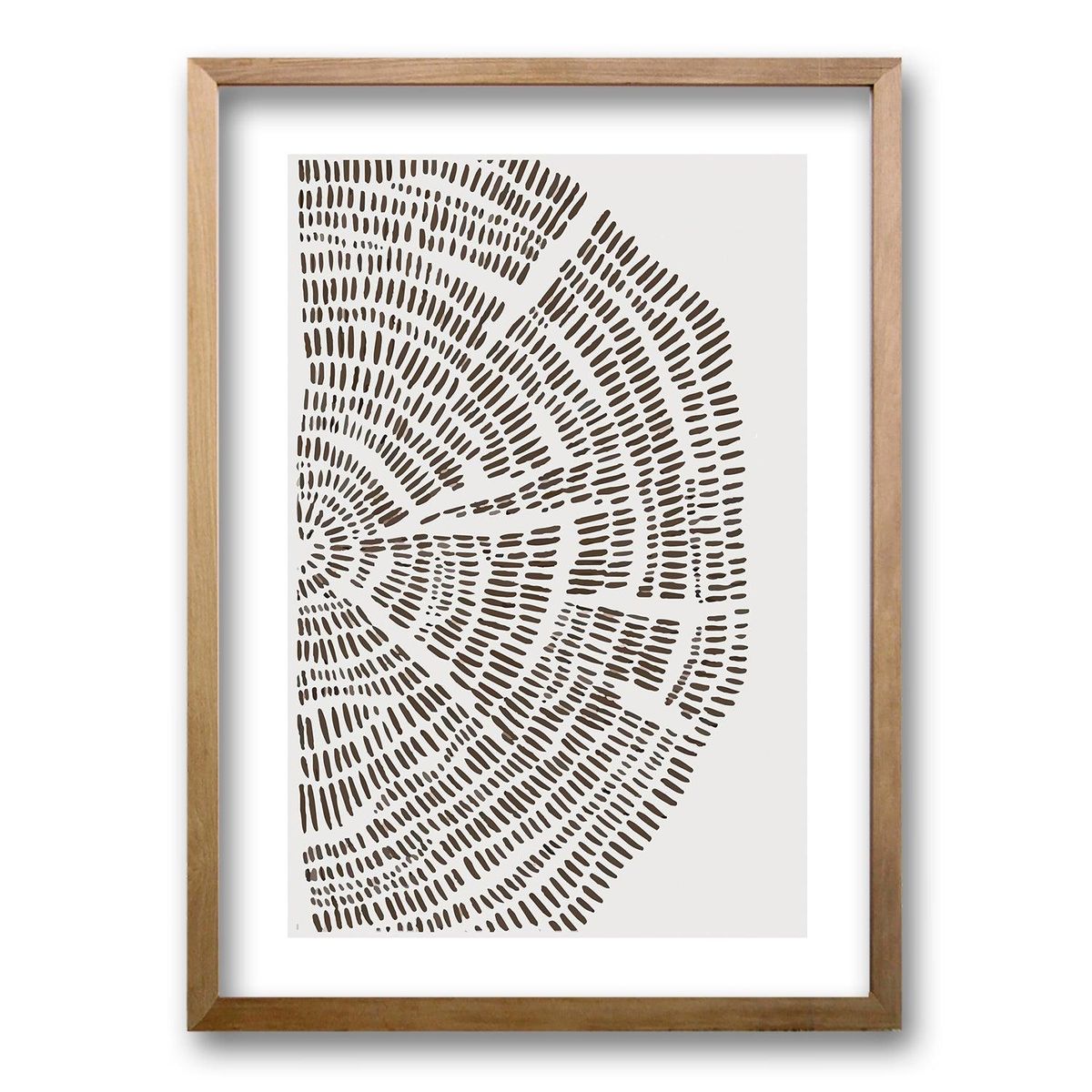 RETELA - Cuadro Conexiones Esenciales II - Negro - 40x30 cm