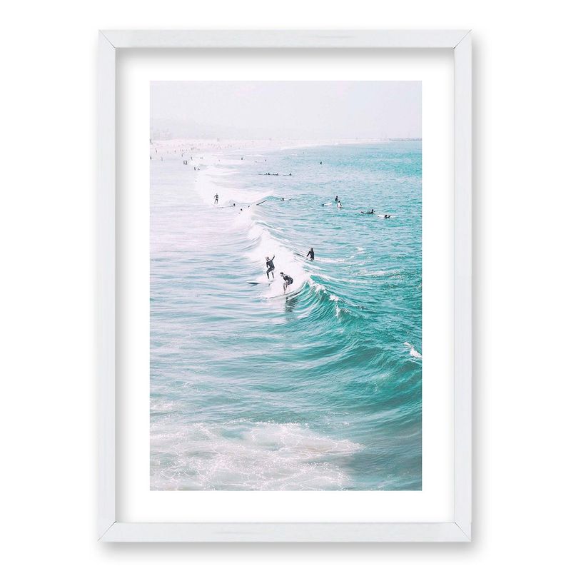 RETELA - Cuadro Surf - Blanco