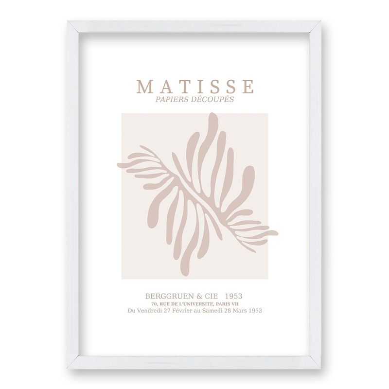 RETELA - Cuadro Matisse Rose II - Blanco