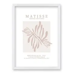 RETELA - Cuadro Matisse Rose II - Blanco