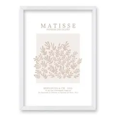 RETELA - Cuadro Matisse Rose III - Blanco