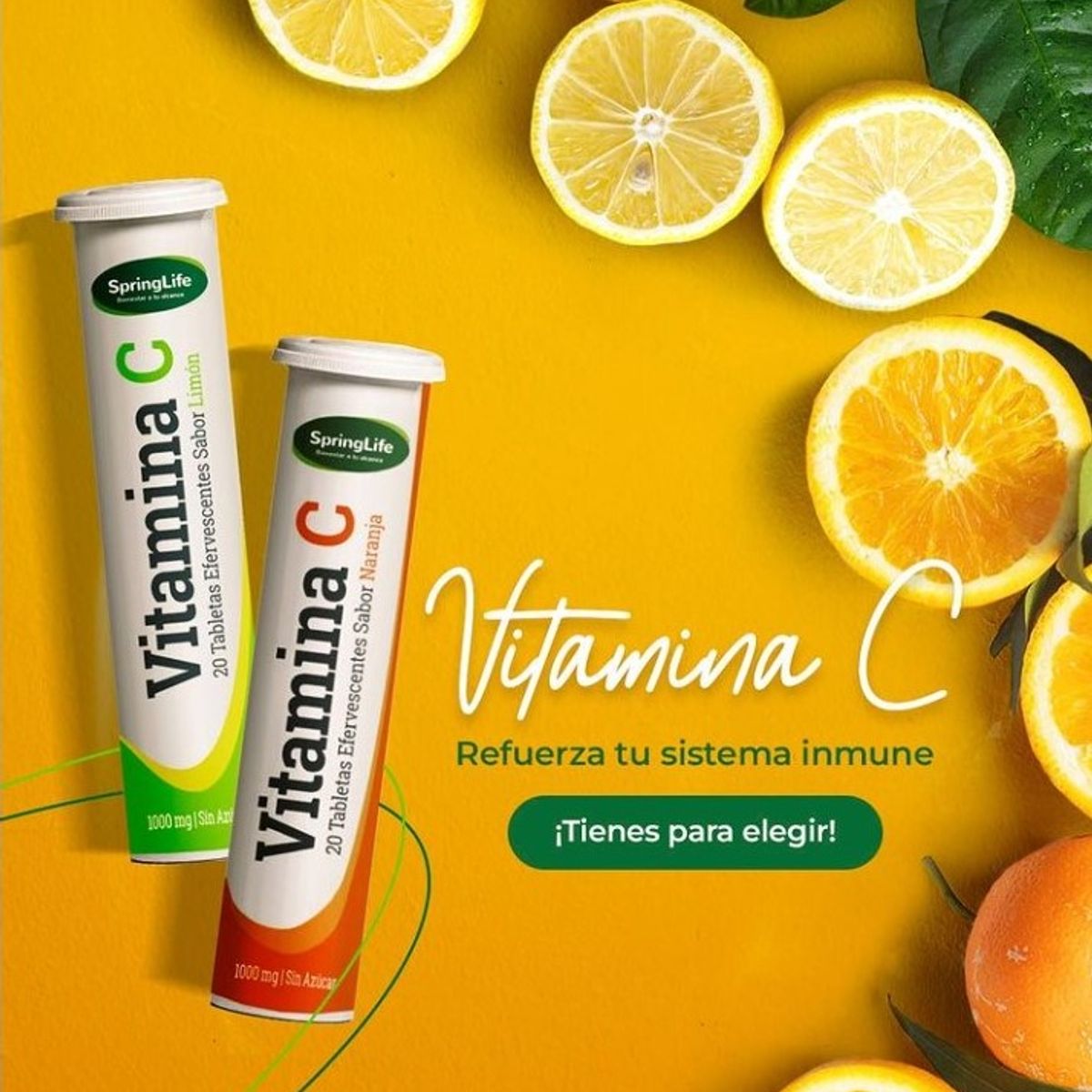 NUTRAPHARM - Vitamina C 1000 Mg X 20 Comprimidos Efervescentes