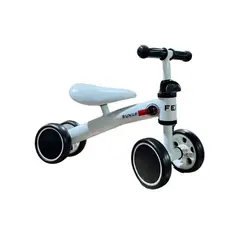 GENERICO - Bicicleta Correpasillo Aprendizaje Equilibrio Niños BLANCO