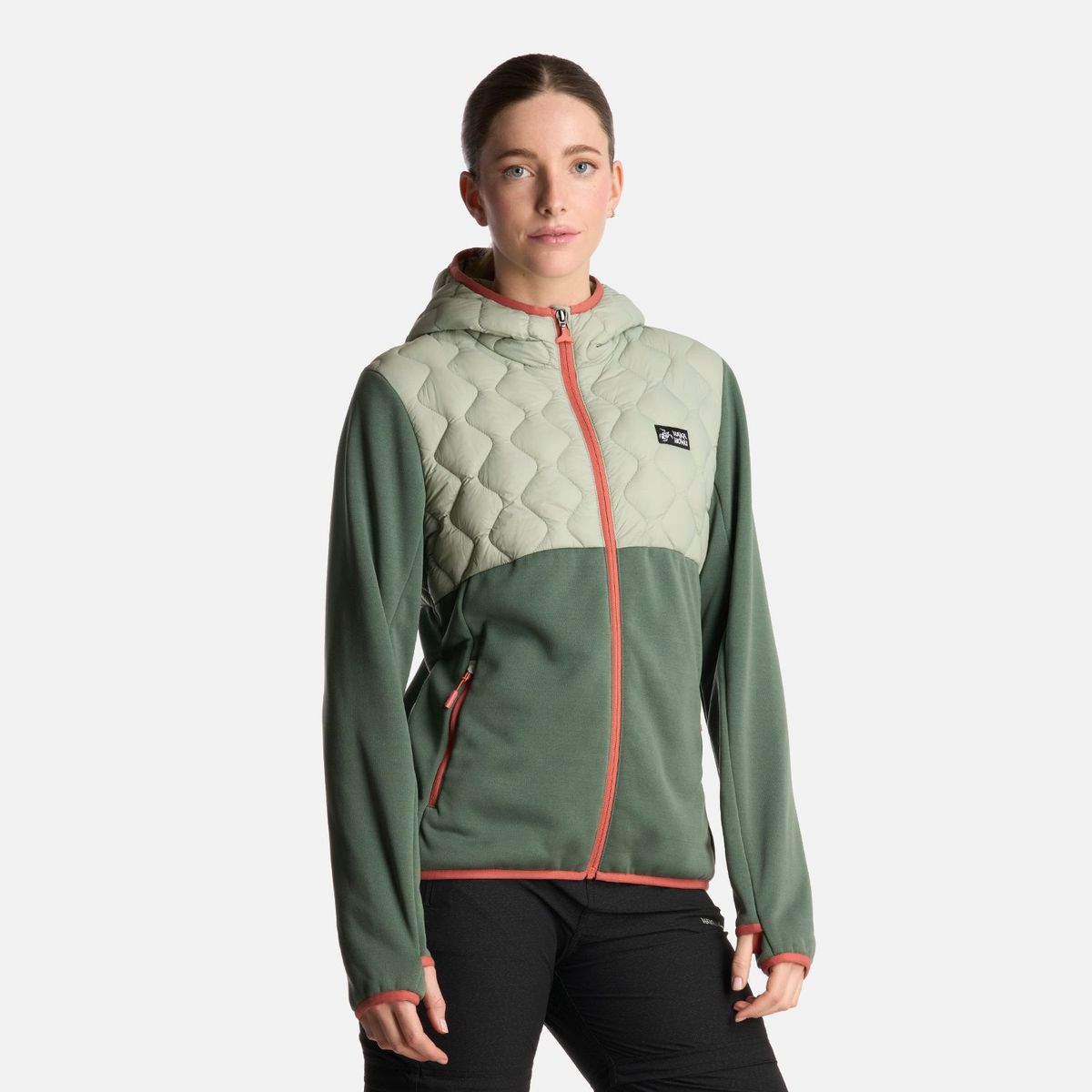 HAKA HONU - Chaqueta Mujer Altiplano Jade Haka Honu