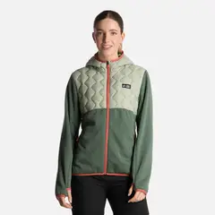 HAKA HONU - Chaqueta Mujer Altiplano Jade