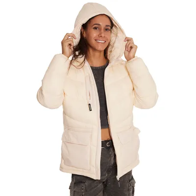 Imagen 2 del producto Parka Impermeable Mujer Crema