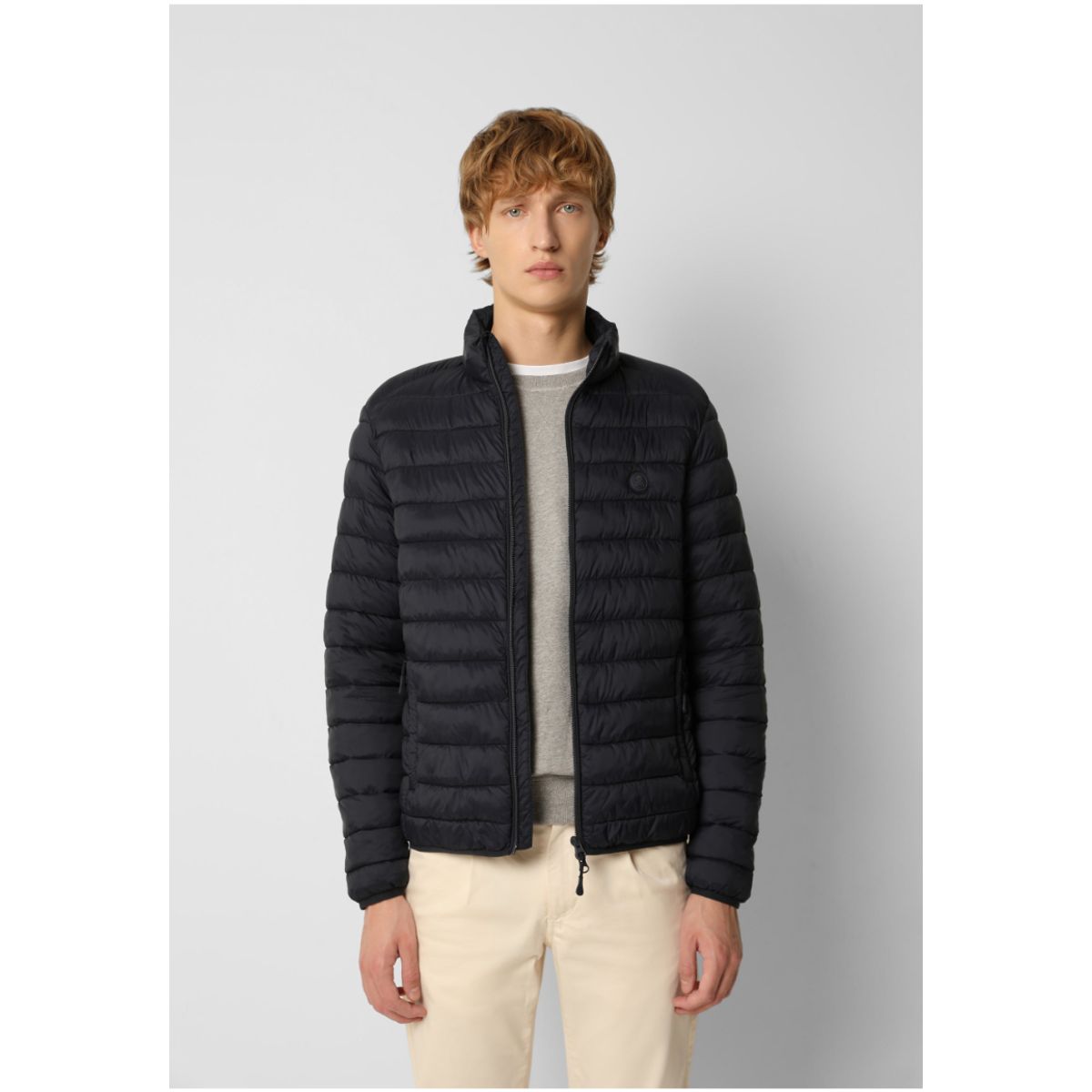 SCALPERS - Parka Acolchada Ligera Navy