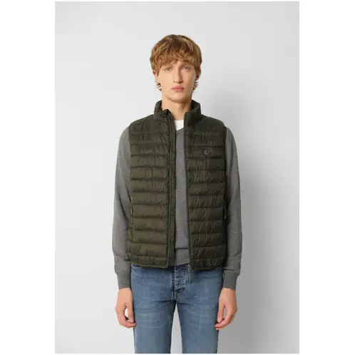 SCALPERS - Parka Sin Mangas Acolchado Calavera Khaki