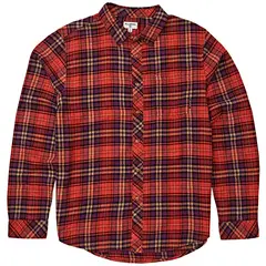 BILLABONG - Camisa Niño Freemont Flannel Burdeo