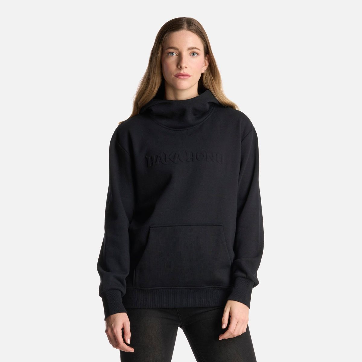 HAKA HONU - Polerón Mujer Motomami Hoody Negro Haka Honu