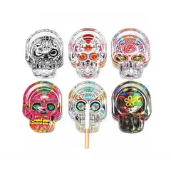 GENERICO - Cenicero De Calavera De Vidrio Modelo Surtido