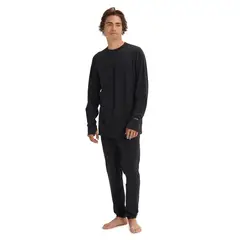 BURTON - Pantalon Primera Capa Hombre Midweight Negro
