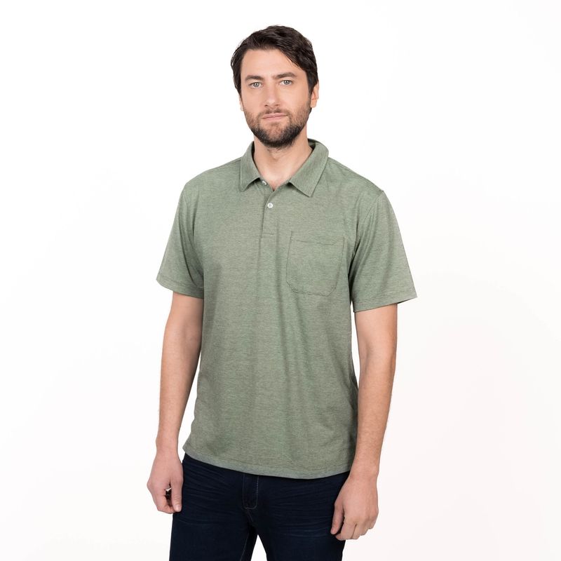 TRUVAL - Polera One By One Cuello Camisero TRUVAL