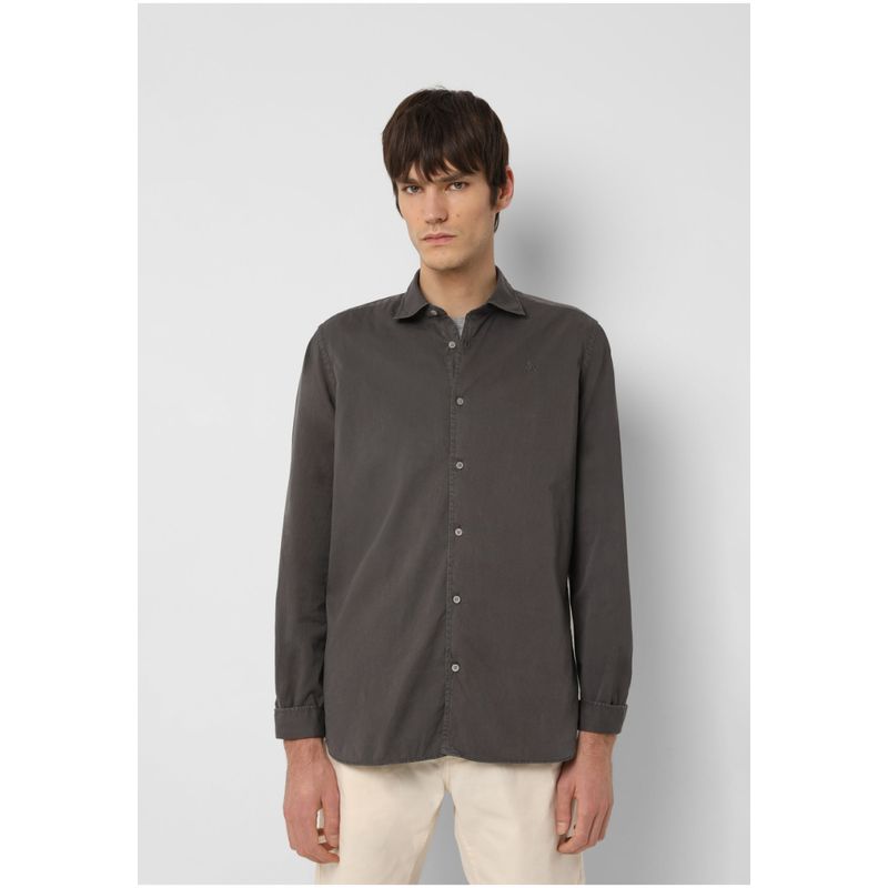 SCALPERS - Camisa Lavada Calavera Dark Grey