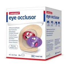 BSN MEDICAL - Parches Oculares Leukoplast 47 X 67 Cm Caja X 30 Unidades