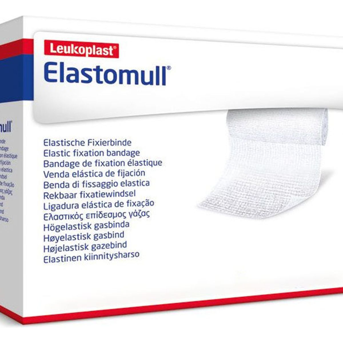 BSN MEDICAL - Venda De Gasa Elasticada Elastomull 8cm X 4m - Caja X 20