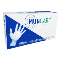 GEERDINK - Guante Latex Muncare Talla M Caja X 100 Unidades