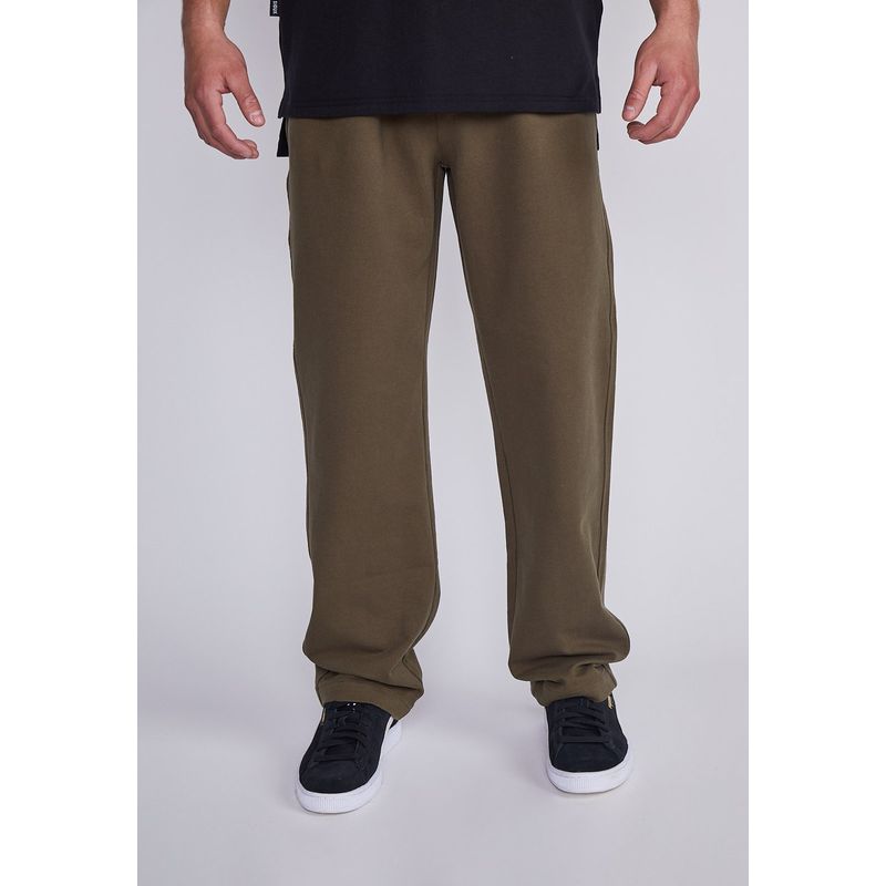 SIOUX - Pantalon Hombre Verde Relax Pretina Sioux