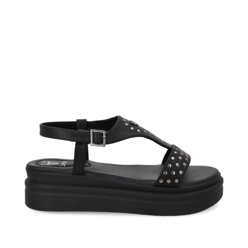 GOTTA - Sandalia Mujer Negra Plataforma 43016 Gotta