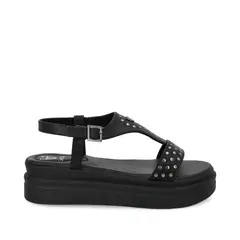 GOTTA - Sandalia Mujer Negra Plataforma 43016