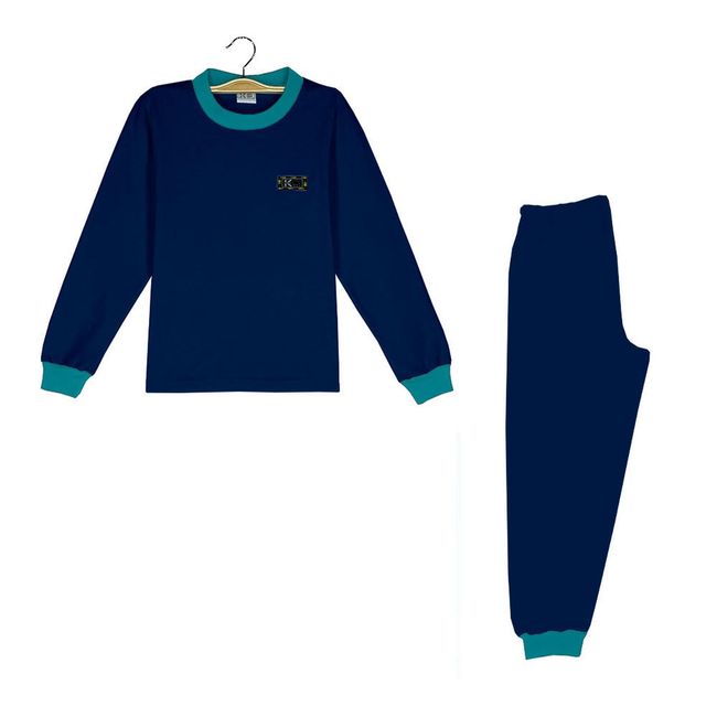 K NABIL - Pijama Infantil - Azul Marino