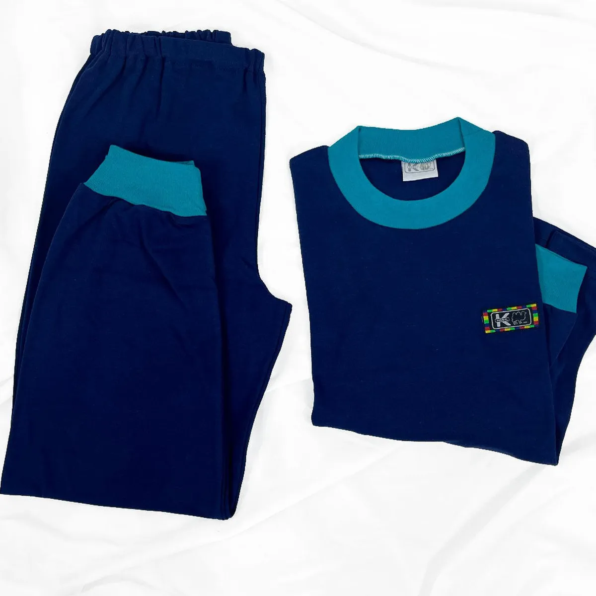 K NABIL - Pijama Infantil - Azul Marino