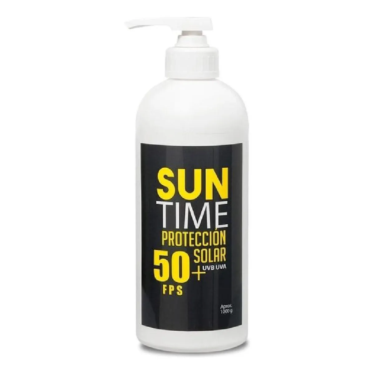SUNTIME - Bloqueador Solar Suntime 1 Lt Factor 50 + Con Dispensador
