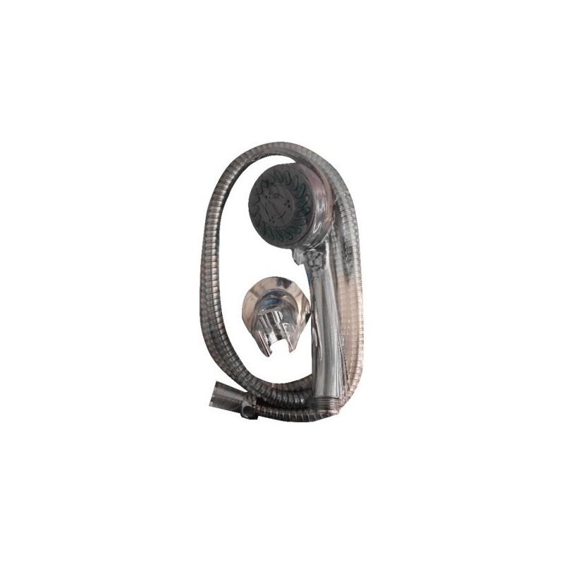 GENERICO - Set Ducha Telefono Con Flexible Cromado