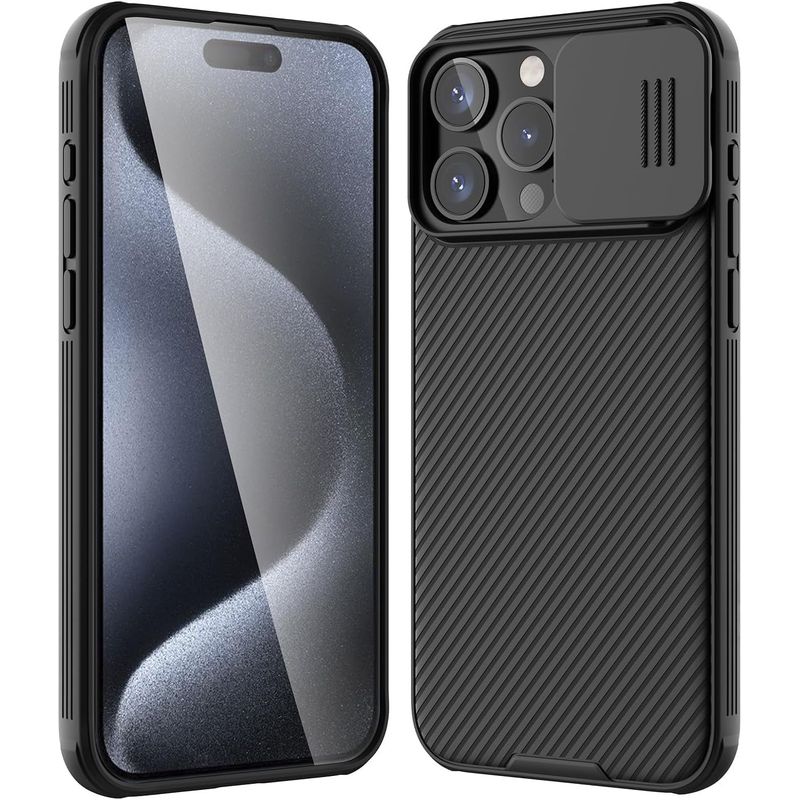 NILLKIN - Carcasa para Iphone 16 Pro Nillkin Camshield Antigolpes