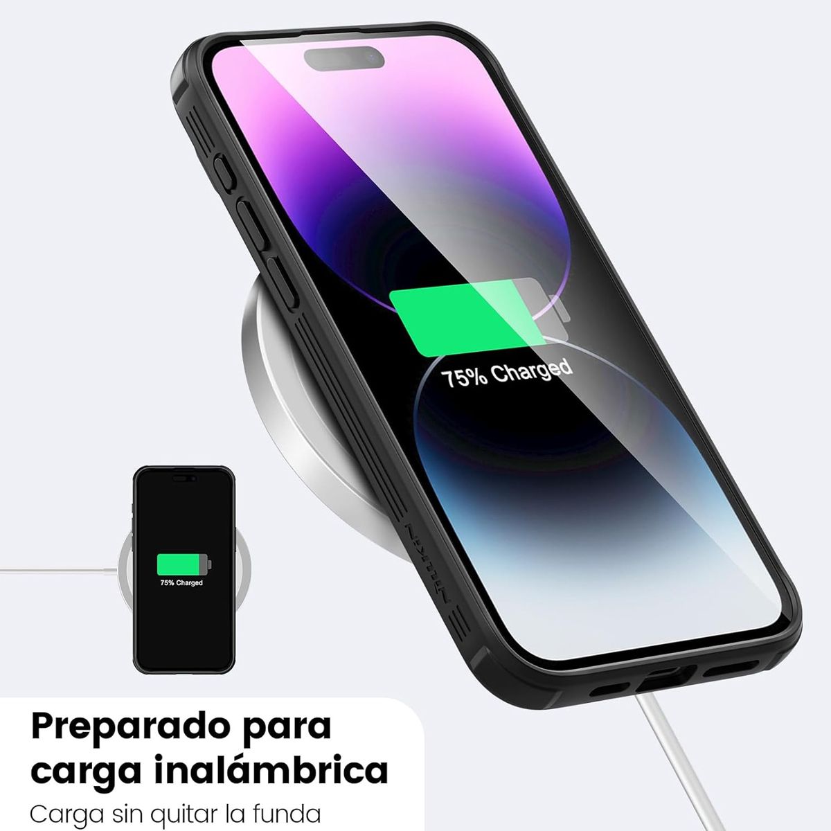 NILLKIN - Carcasa para Iphone 16 Pro Nillkin Camshield Antigolpes