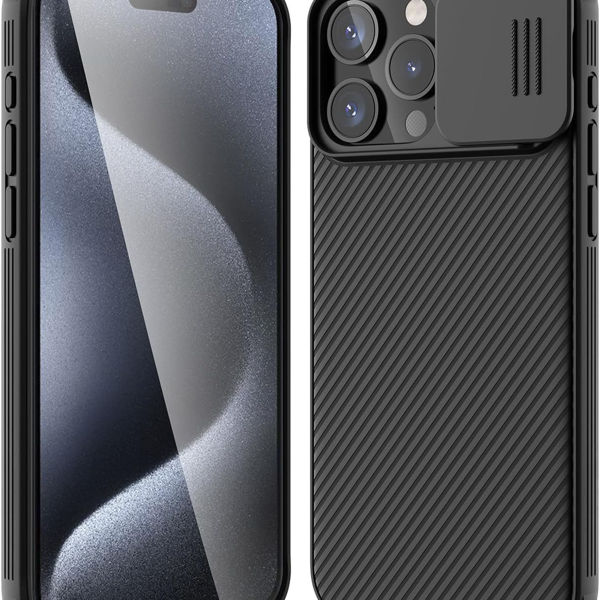 NILLKIN - Carcasa para Iphone 16 Pro Max Nillkin Camshield Antigolpes