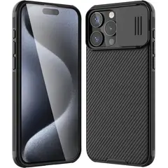 NILLKIN - Carcasa para Iphone 16 Pro Max Camshield Antigolpes